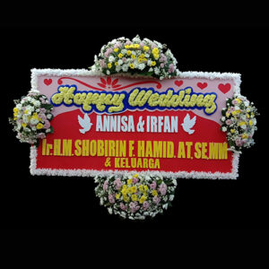 BUNGA PAPAN WEDDING
