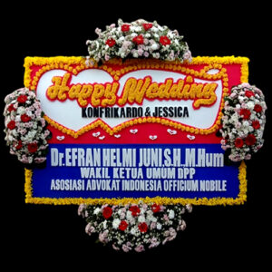 Bunga Papan Wedding