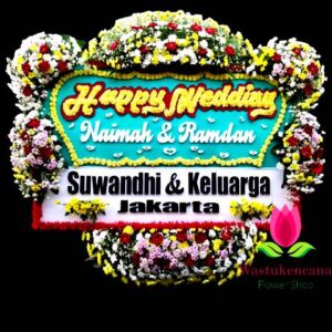 Bunga Papan Wedding